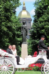 South Bend Wedding Carriage Rides, an elegant limo alternative